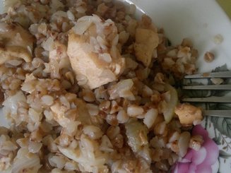 Гречка с мясом по-купечески