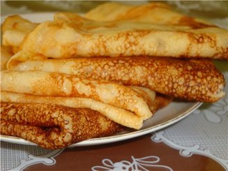 Манные блины