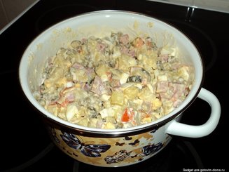 Салат "Оливье"