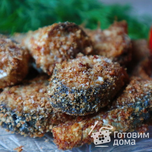 Хрустящая рыба в духовке без муки и масла
