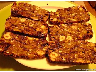 Овсяный хлеб с сухофруктами