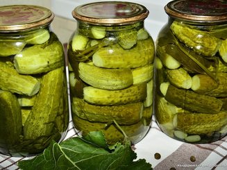 "Детские" маринованные огурчики
