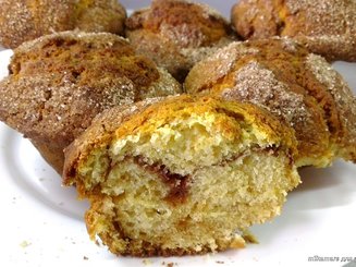 Коричный кекс с хрустящей корочкой