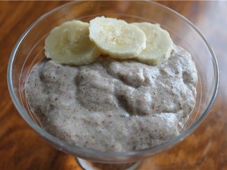 Льняная каша с финиками
