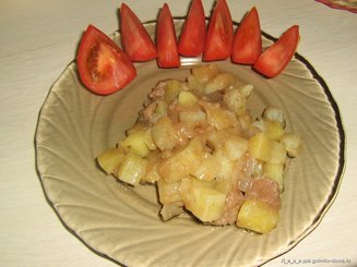 Мясное рагу, которое готовится само по себе