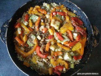 Пицца на кабачковой основе