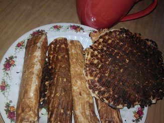 Творожные вафли