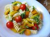 Летние салаты из пасты с овощами