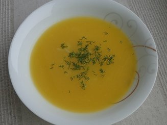 Vellutata di zucca e riso - Суп-пюре из тыквы с рисом