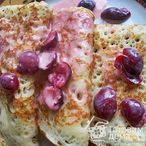 Кружевные блины