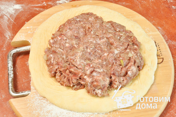 Фыдджын (осетинские пироги с мясом) фото к рецепту 9