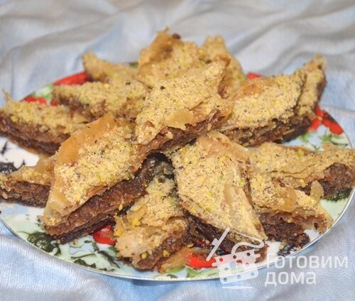 Сирийская пахлава (баклава)