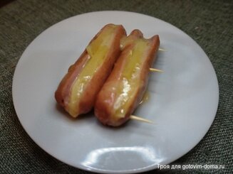 Сосиски с сыром