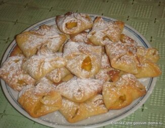 Печенье "Конвертики" с абрикосами