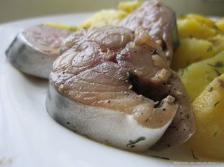 Скумбрия соленая