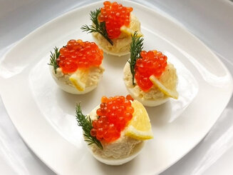 Засолка икры форели