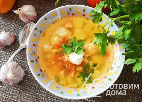 Овощной суп без мяса