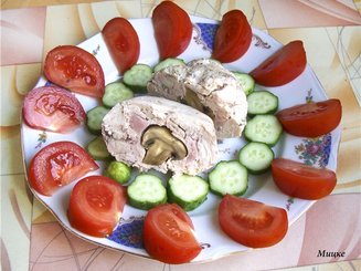 Куриные "мешочки" с сюрпризом