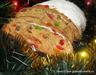 Творожный штоллен - Quarkstollen от Dr.Oetker