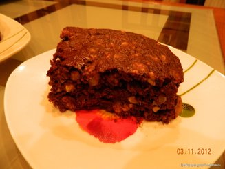 Влажный шоколадный кекс