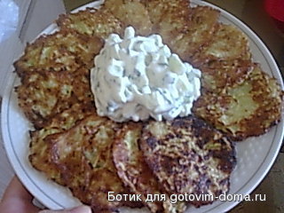 Оладьи из кабачков