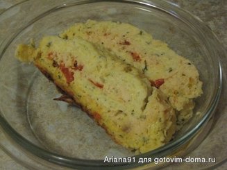 Рулет из кабачка и фарша