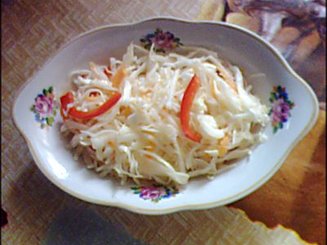 Быстрая маринованная капуста