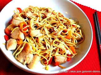 Куриная лапша по-китайски