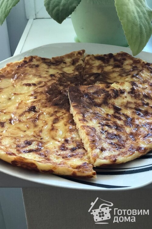 Сырная лепёшка к завтраку