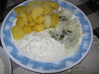 Традиционный латышский "Обед рыбака"