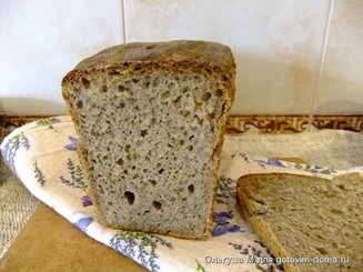 Дарницкий хлеб на закваске (без дрожжей)