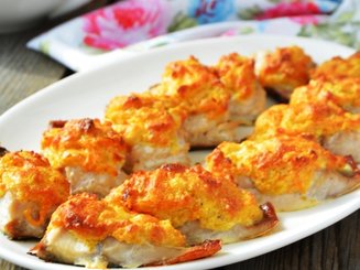Скумбрия с овощами