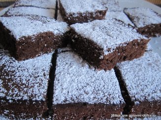 Сочный шоколадный кекс