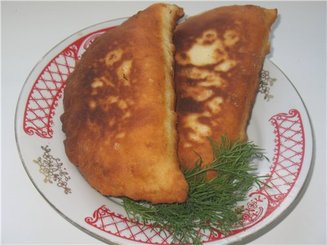 Оригинальные пирожки (творожное тесто)
