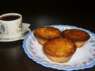 Творожно-овсяная запеканка.
