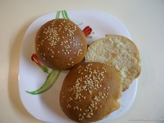 Булочки для гамбургеров усовершенствованные
