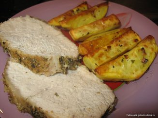 Буженина из свинины на пару по-домашнему