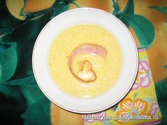 Крем-суп из курицы