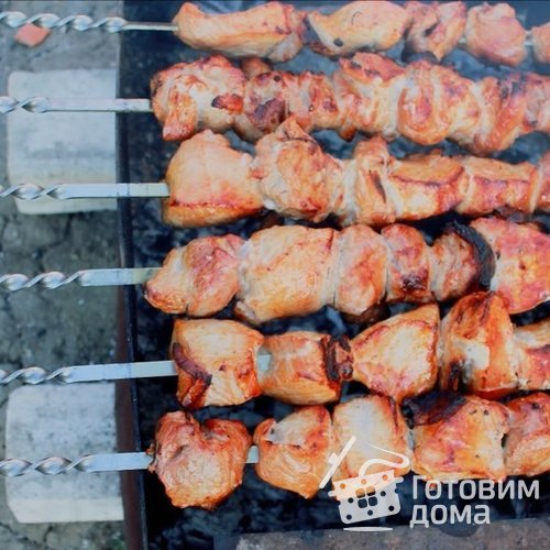 Сочный Шашлык из свинины с таном