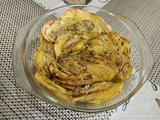 Запеченный картофель "Лепестки"