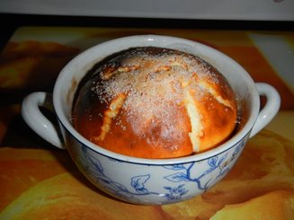 Лимонно-творожная запеканка (порционно)