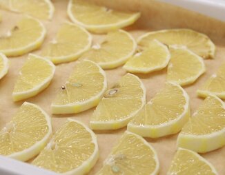 Замороженные дольки лимона