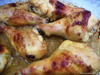 Куриные ножки в апельсиновом маринаде