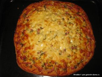 Тесто для пиццы (один из вариантов)