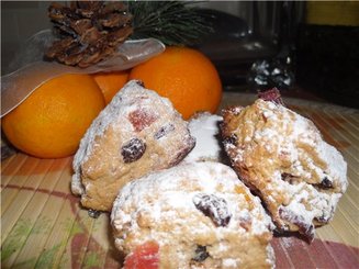 Рождественское  немецкое печенье "Mini-Stollen"