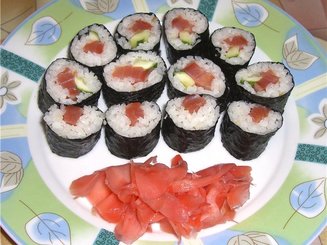 Сашими, Гунканмаки, Маки