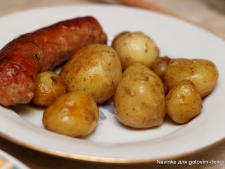 Домашние куриные сосиски