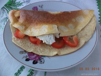 Овсяноблин или овсянка с яйцами по-новому