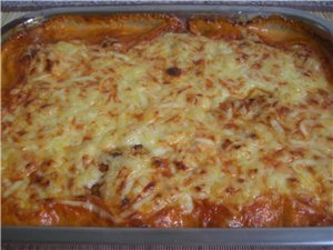 Запечённые &quot;розочки&quot; с курицей фото к рецепту 2