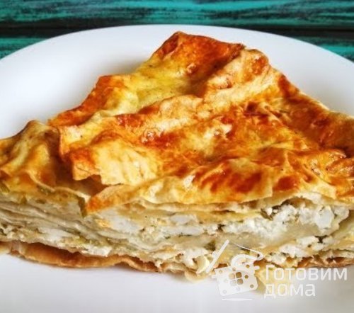Пирог из лаваша